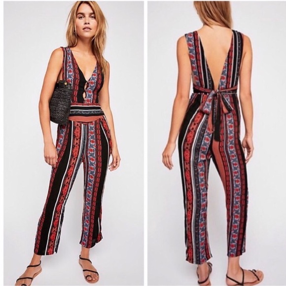 Free People Pants - Free People All Shook Up Jumpsuit